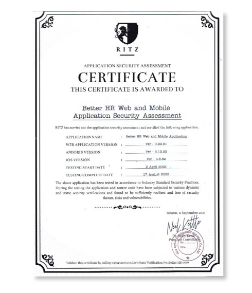 Better HR Web and Mobile 