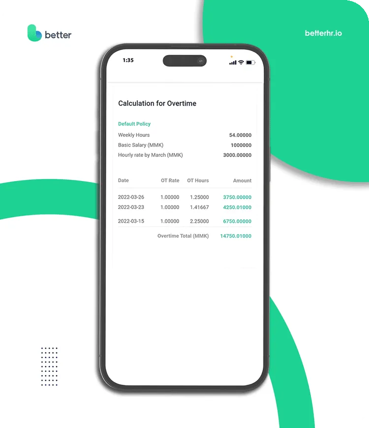 Downloadable PDF Payslip