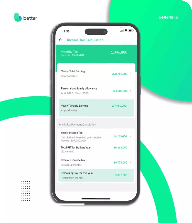 Monthly Pay Overview
