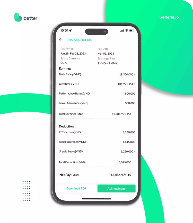 Monthly Pay Overview